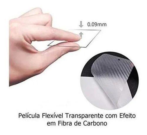 Imagem de Película Skin Verso Fibra de Carbono Para Moto G 30 + Película da Câmera