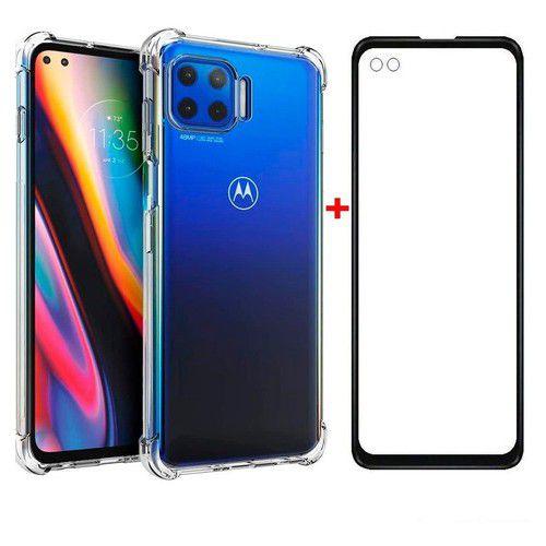 Imagem de Película Vidro 3d + Capa Anti Impacto MOTOROLA G5G PLUS