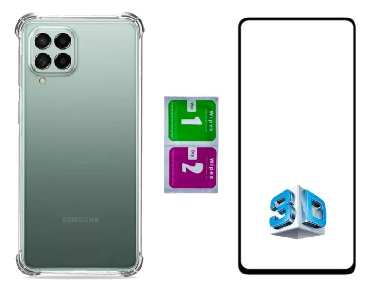 Imagem de Pelicula Vidro 3d + Capa Anti Impacto Para Galaxy M53