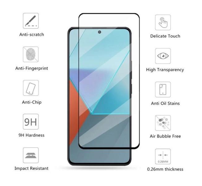 Imagem de Pelicula vidro temperado Premium 3D Redmi Note 13 Pro 5g