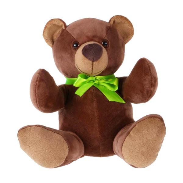 Imagem de Pelucia amigo urso chocolate 25cm santa klaus