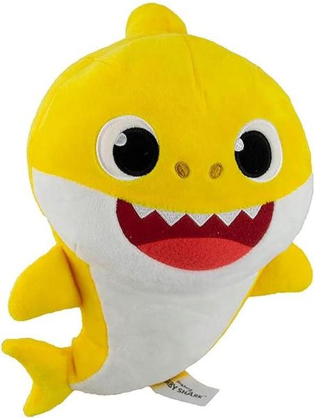 Imagem de Pelúcia baby shark musical 30cm antialérgico toyng amarelo