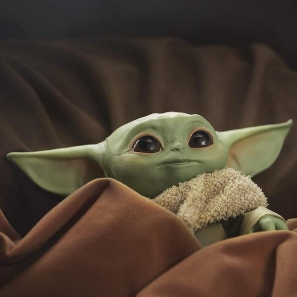Imagem de Pelúcia Baby Yoda Yodinha The Child Falante Star Wars - Has