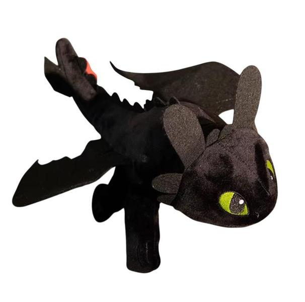 Pelucia banguela como treinar seu dragão 23cm Imagem de Pelucia banguela como treinar seu dragão 23cm