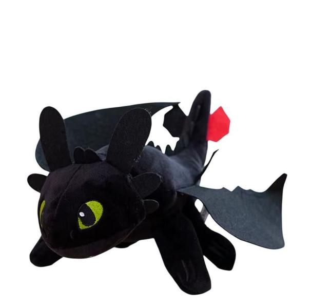 Pelucia banguela como treinar seu dragão 23cm Imagem de Pelucia banguela como treinar seu dragão 23cm