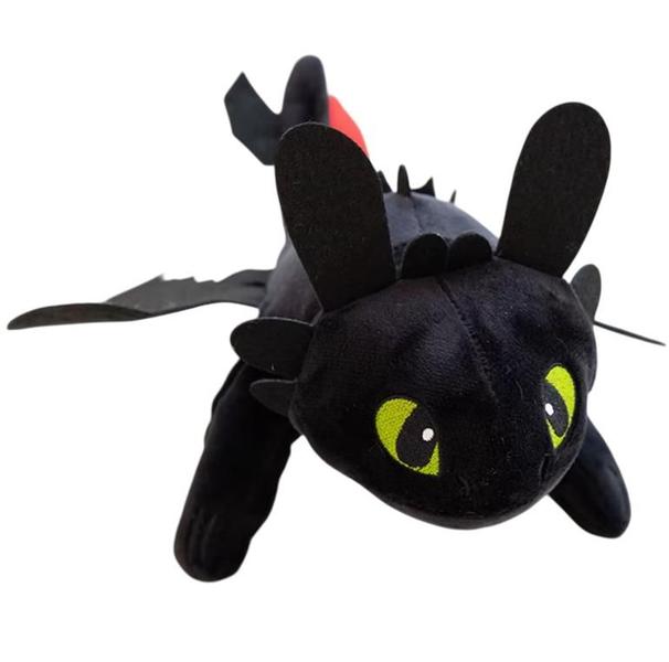 Pelucia banguela como treinar seu dragão 23cm Imagem de Pelucia banguela como treinar seu dragão 23cm