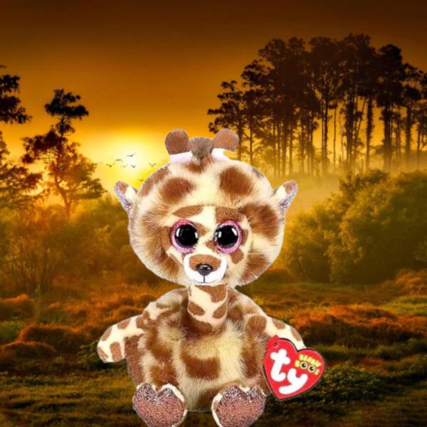 Imagem de Pelúcia Beanie Boos Ty 21 Cm - Girafinha Gertie