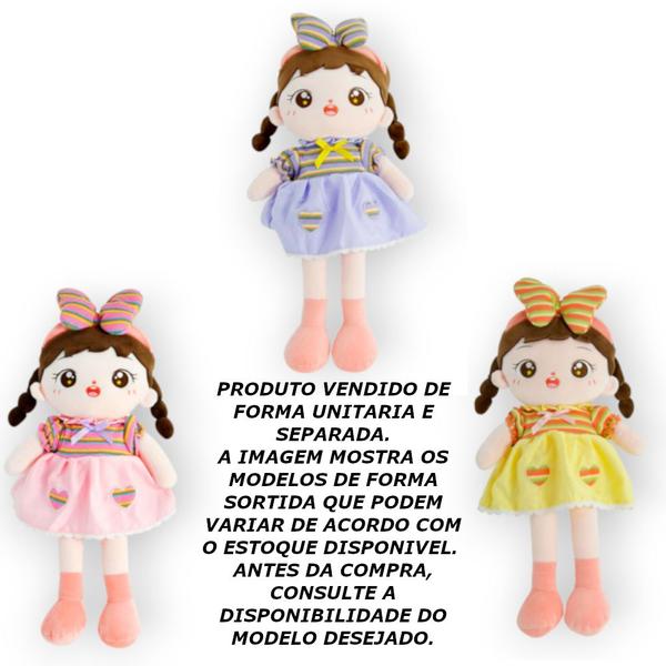 Imagem de Pelucia boneca lili amigos do coracao - dm toys