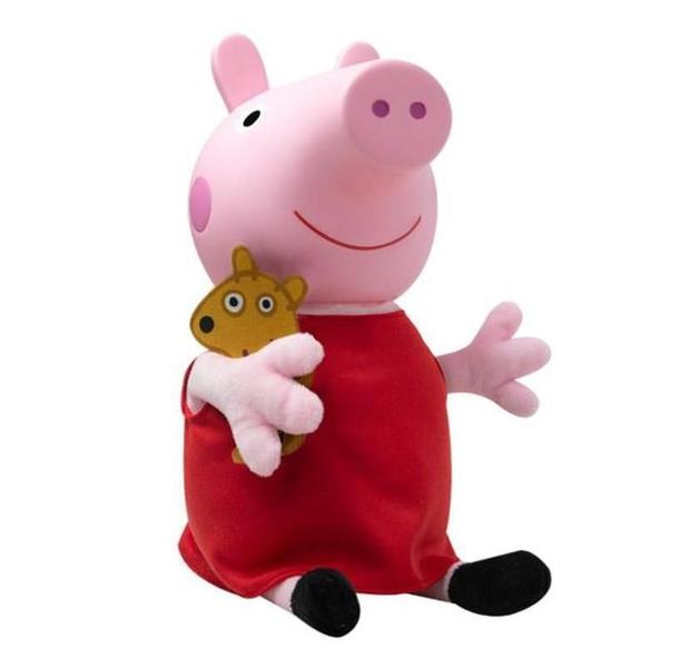 Imagem de Pelúcia Boneca Peppa Pig Com Teddy - Novabrink