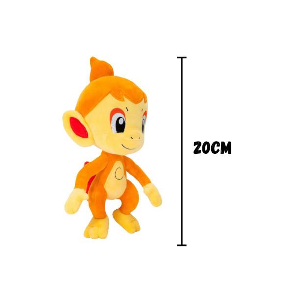 Imagem de Pelúcia Chimchar Pokémon Generation 4 A Redenção 20cm Sunny