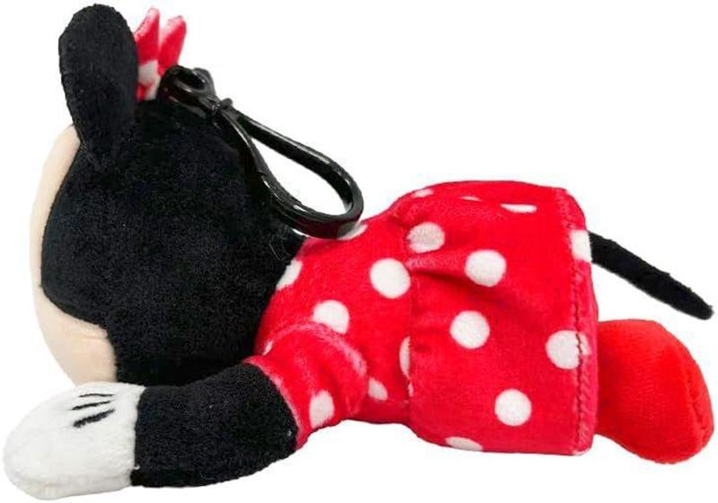 Imagem de Pelúcia Clipon Dormindo Minnie Mouse 12cm - Fun