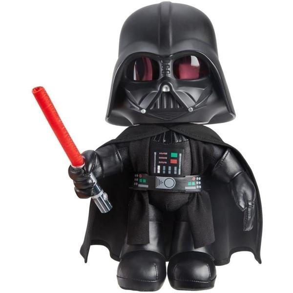 Imagem de Pelucia Com Mecanismo Star Wars Darth Vader Voz 28Cm