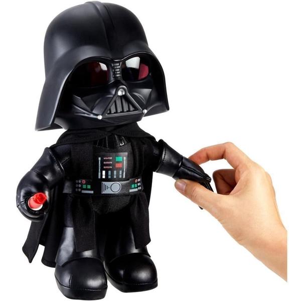 Imagem de Pelucia Com Mecanismo Star Wars Darth Vader Voz 28Cm