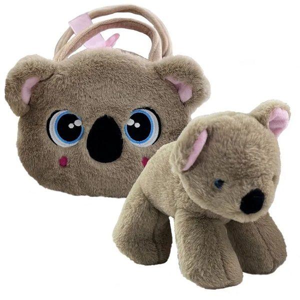 Pelucia Cutie Handbangs Koala Deluxe com Bolsa Multikids Imagem de Pelucia Cutie Handbangs Koala Deluxe com Bolsa Multikids