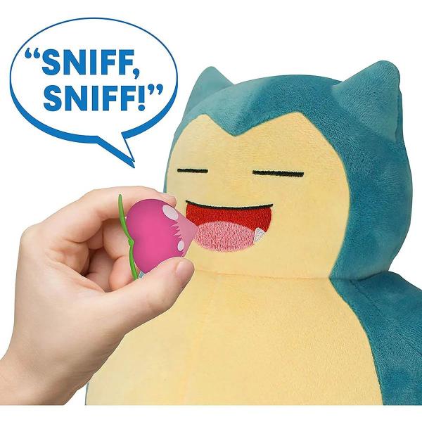 Imagem de Pelúcia De Luxo Snorlax Pokemon De 25Cm Com Som Jazwares 002784