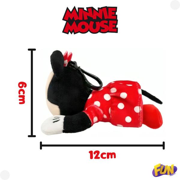 Imagem de Pelúcia Disney Clipon Dormindo 12cm - FUN