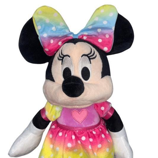 Imagem de Pelucia - Disney - Minnie Rainbow - Luz e Som MULTIKIDS