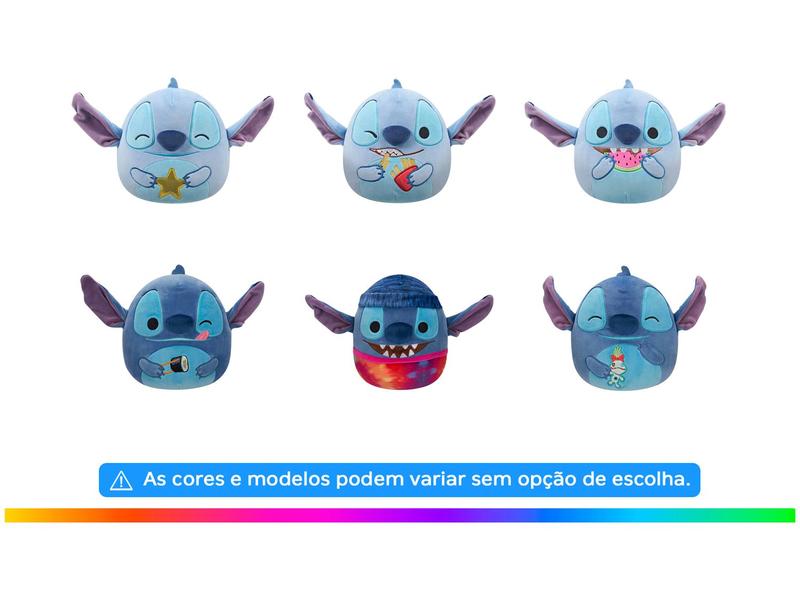Pelúcia Disney Squishmallows Stitch - Sunny Brinquedos Imagem de Pelúcia Disney Squishmallows Stitch