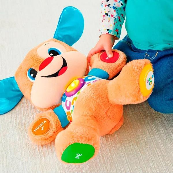 Imagem de Pelúcia Educativa 30cm Cachorrinho Smart Stages Fisher Price