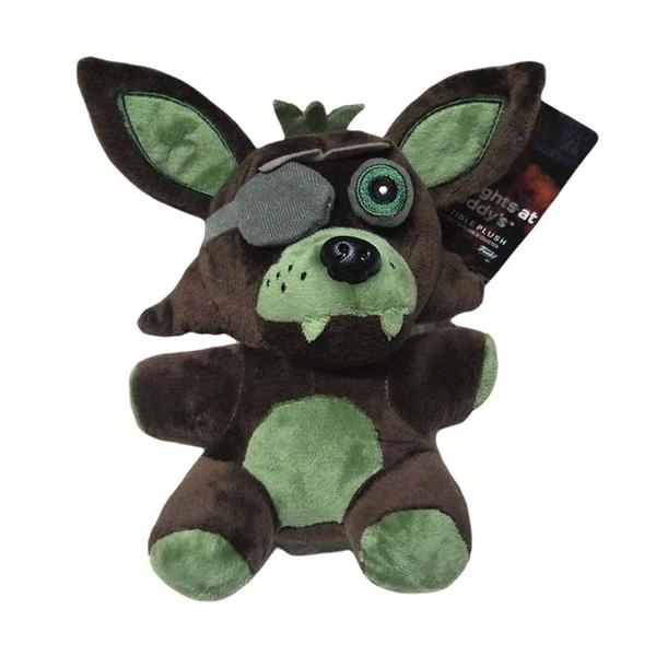 Imagem de Pelucia five nights at freddys fnaf - phanton green foxy 18cm