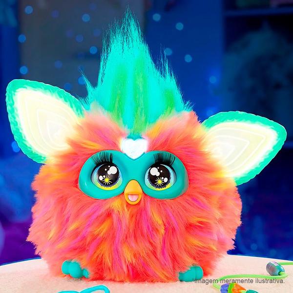 Imagem de Pelúcia Furby Coral Interativo F6744 - Hasbro