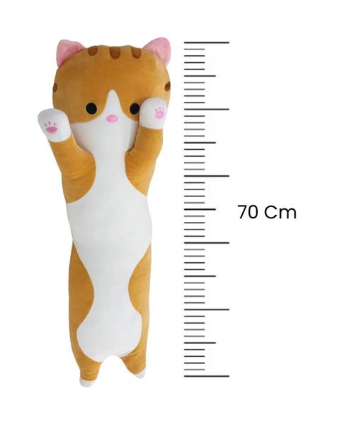 Imagem de Pelucia Gato Laranja 70Cm Caa Toys