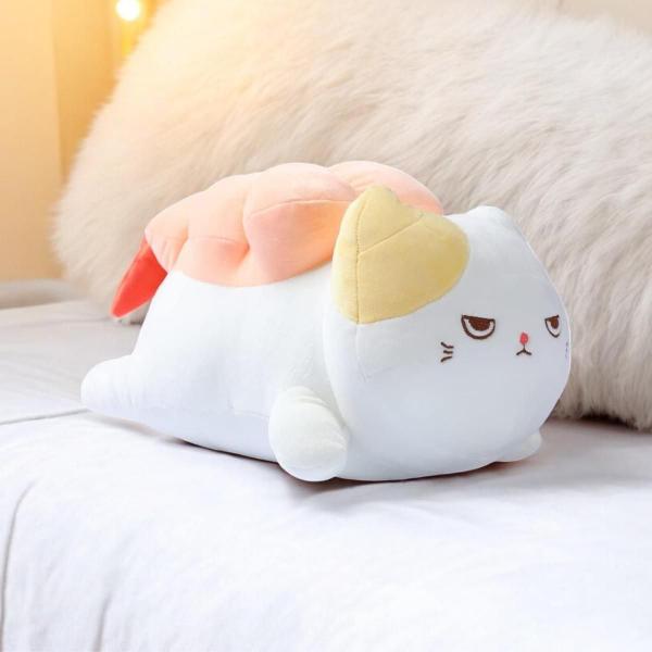 Imagem de Pelúcia Gato Sushi de Camarão Almofada Fofinha Miniso