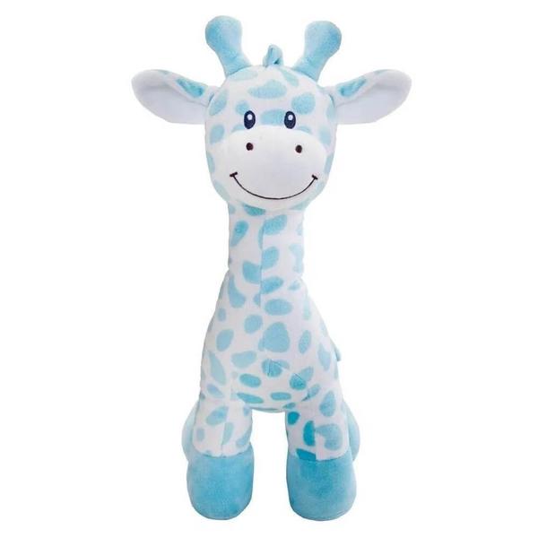Pelucia girafinha azul 40cm buba Imagem de Pelucia girafinha azul 40cm buba