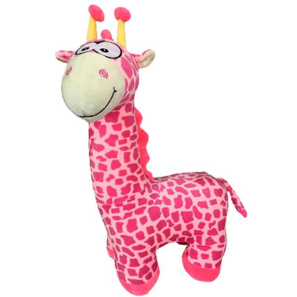 Pelúcia Girafinha Rosa Squish Pals Grande Colecionável 50cm - Toyng Imagem de Pelúcia Girafinha Rosa Squish Pals Grande Colecionável 50cm