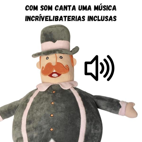 Pelúcia Grande Bita com Som Mundo Bita 50cm Musical Fun - Fun Divirta-se Imagem de Pelúcia Grande Bita com Som Mundo Bita 50cm Musical Fun