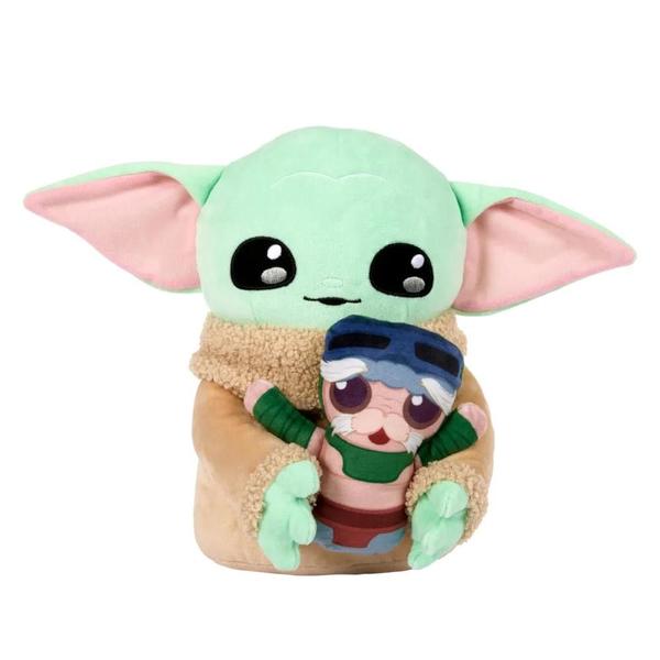 Imagem de Pelúcia Grogu Bebê Yoda Bebê Mau Star Wars - Mattel HXV50