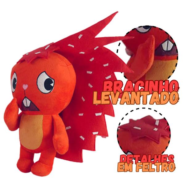 Imagem de Pelúcia Happy Tree Friends Frank Porco Espinho P/entrega