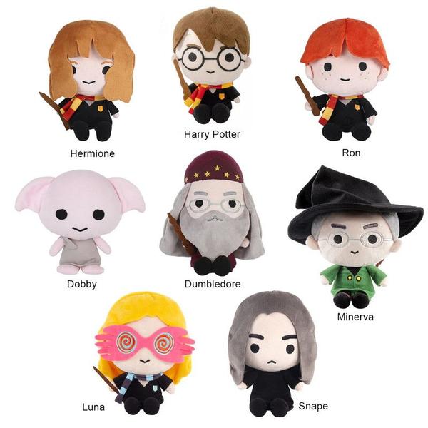 Pelucia harry potter hermione dumbledore 20cm Imagem de Pelucia harry potter hermione dumbledore 20cm