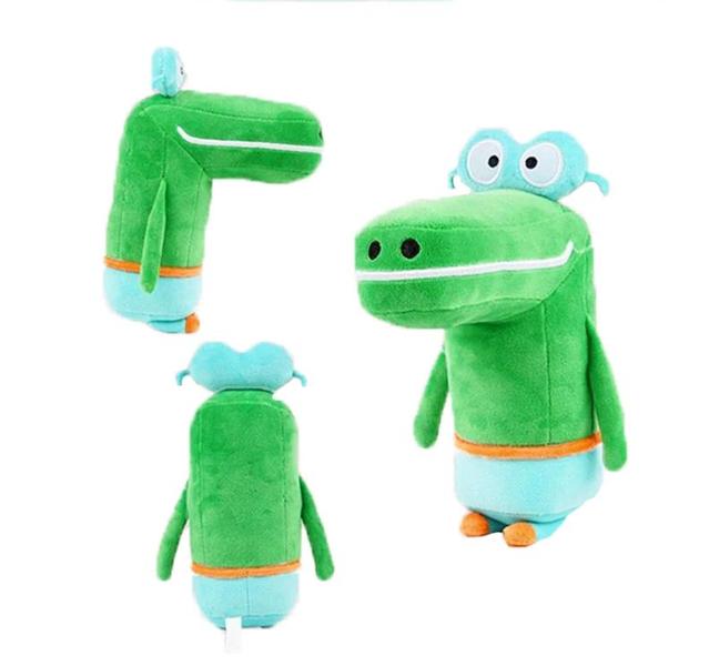 Imagem de Pelucia hey duggee jacare crocodilo happy 27cm