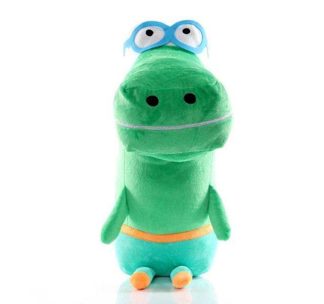 Imagem de Pelucia hey duggee jacare crocodilo happy 27cm