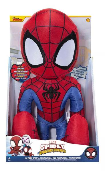 Imagem de Pelúcia Homem Aranha Spidey 40cm Com Som - Sunny 3533