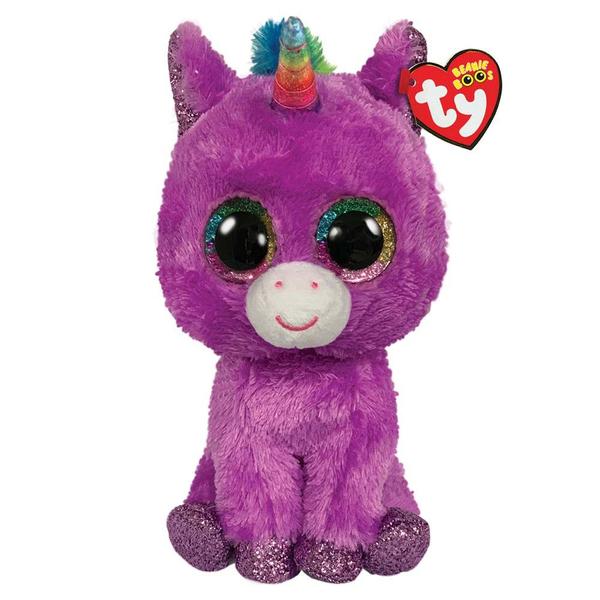 Pelúcia Infantil - 22 cm - Beanie Boos - TY - Médio - Rosette - Toyng Imagem de Pelúcia Infantil - 22 cm - Beanie Boos - TY - Médio - Rosette - Toyng