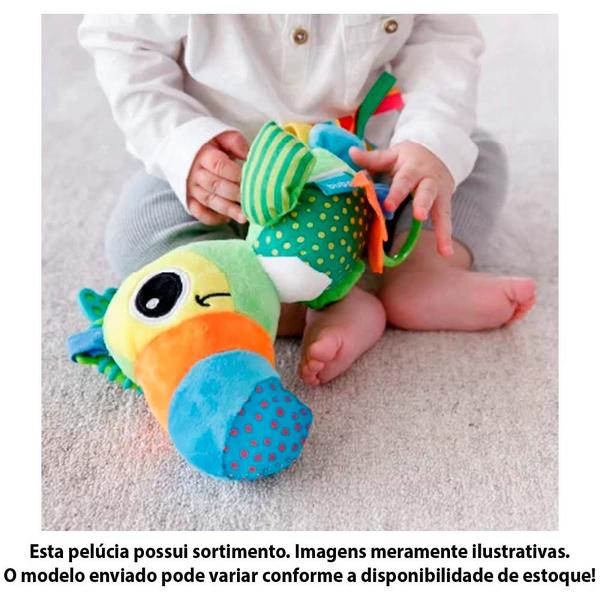 Imagem de Pelúcia Infantil - 25 cm - Tucano Zuzu Atividades - Sortido - Buba