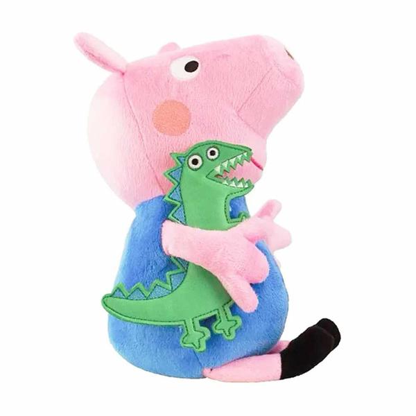 Imagem de Pelúcia Infantil - 30 cm - Peppa Pig - George e seu Dinossauro - Sunny