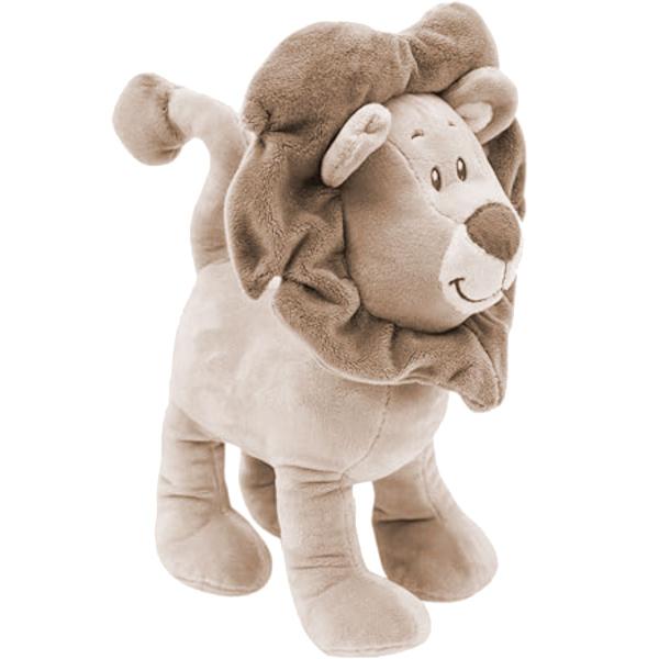 Imagem de Pelúcia Infantil Leãozinho Safari 32cm Bordado Poliéster Buba