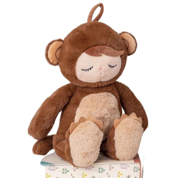 Pelúcia Infantil Metoo Plush Animal Series Macaquinho Paçoca Colecionável e Fofo Imagem de Pelúcia Infantil Metoo Plush Animal Series Macaquinho Paçoca Colecionável e Fofo