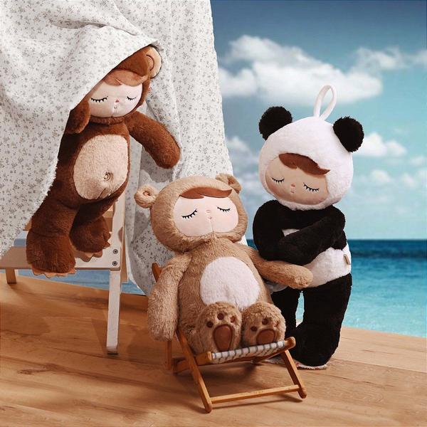 Pelúcia Infantil Metoo Plush Animal Series Ursinho Mel Para Todas as Idades e Macio Imagem de Pelúcia Infantil Metoo Plush Animal Series Ursinho Mel Para Todas as Idades e Macio