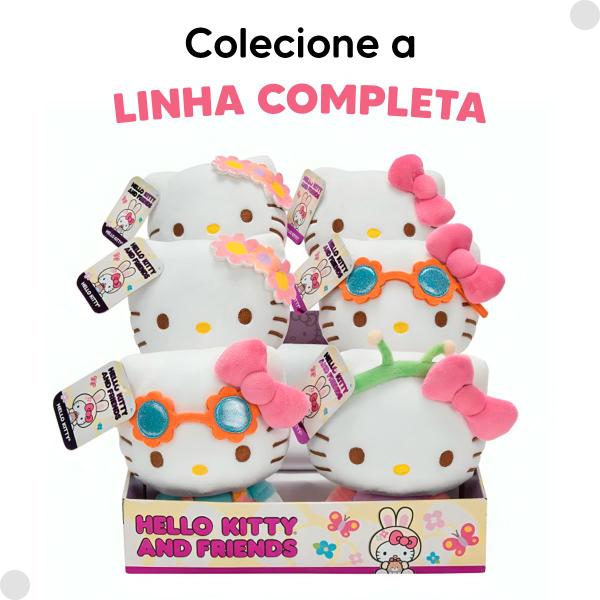 Imagem de Pelúcia Infantil Páscoa Hello Kitty E Amigos 18cm 3875 - Sunny