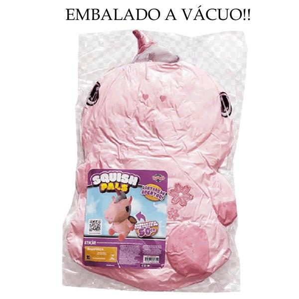 Imagem de Pelúcia Infantil Unicórnio Squish Macio e de Apertar