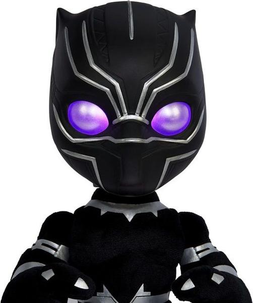 Imagem de Pelúcia Interativa 30Cm Pantera Negra Com luz e som - Disney Marvel - Vingadores - Avengers - Mattel - HKN38