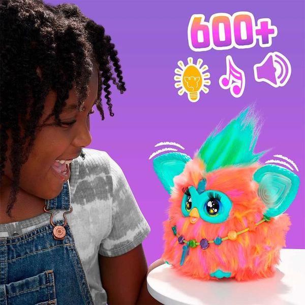 Imagem de Pelúcia Interativa - Furby Coral - 600 Frases - Hasbro