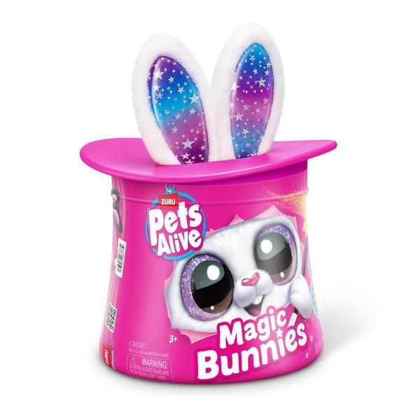 Imagem de Pelúcia Interativa Pets Alive, Candide, Magic Bunnies Branco