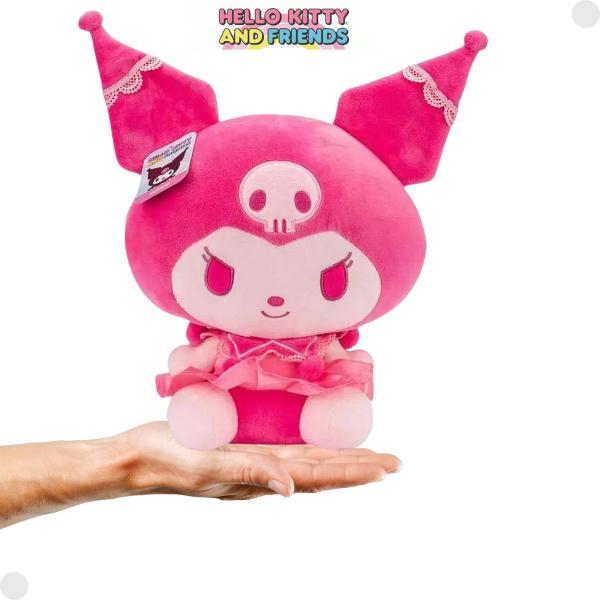 Imagem de Pelúcia Kuromi Rosa 30 cm Hello Kitty e Seus amigos 03872C - Sunny