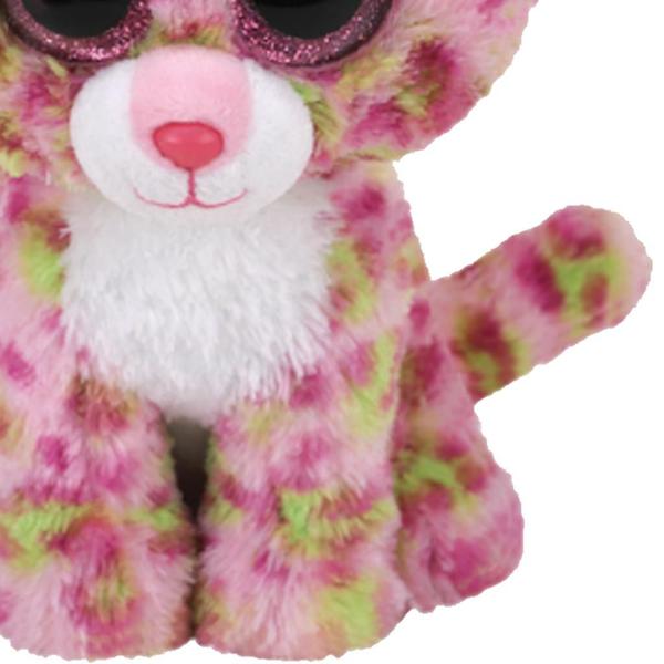 Imagem de Pelúcia Leopardo Lainey Beanie Boos TY Colecionável 22cm