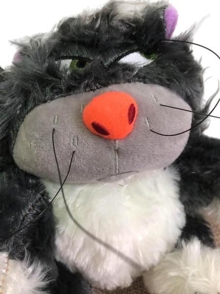 Pelucia lucifer gato desenho cinderella 28cm Imagem de Pelucia lucifer gato desenho cinderella 28cm